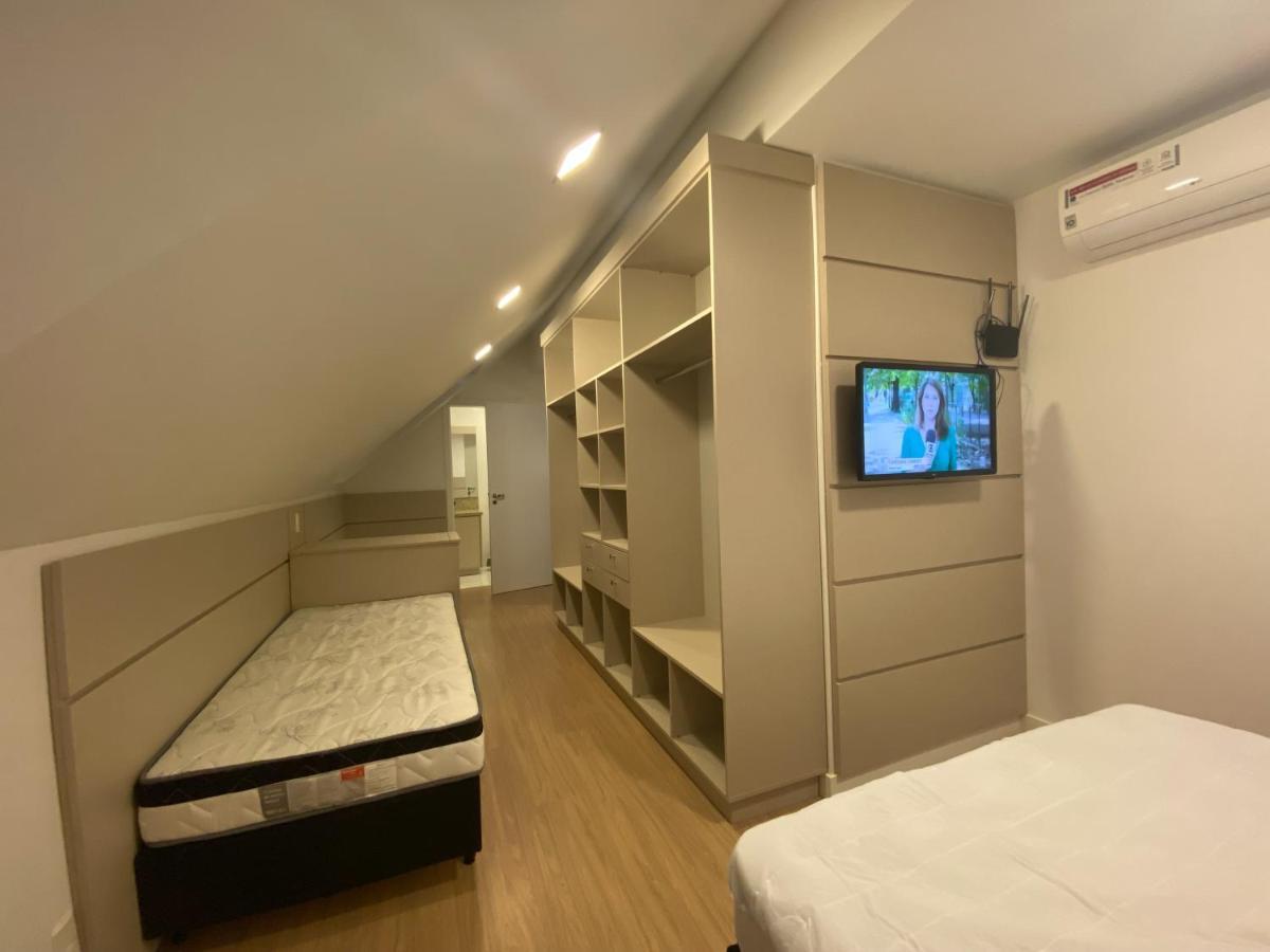 Duplex Novo, Com 02 Suites, Para 06 Pessoas, E 02 Vagas De Garagem Canela Exterior foto